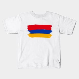 Armenia flag Kids T-Shirt